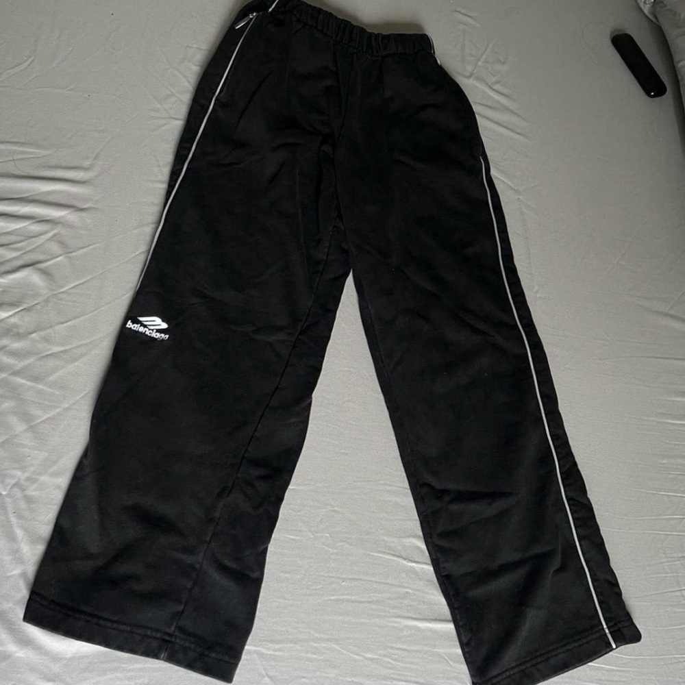 Balenciaga Black track sweatpants